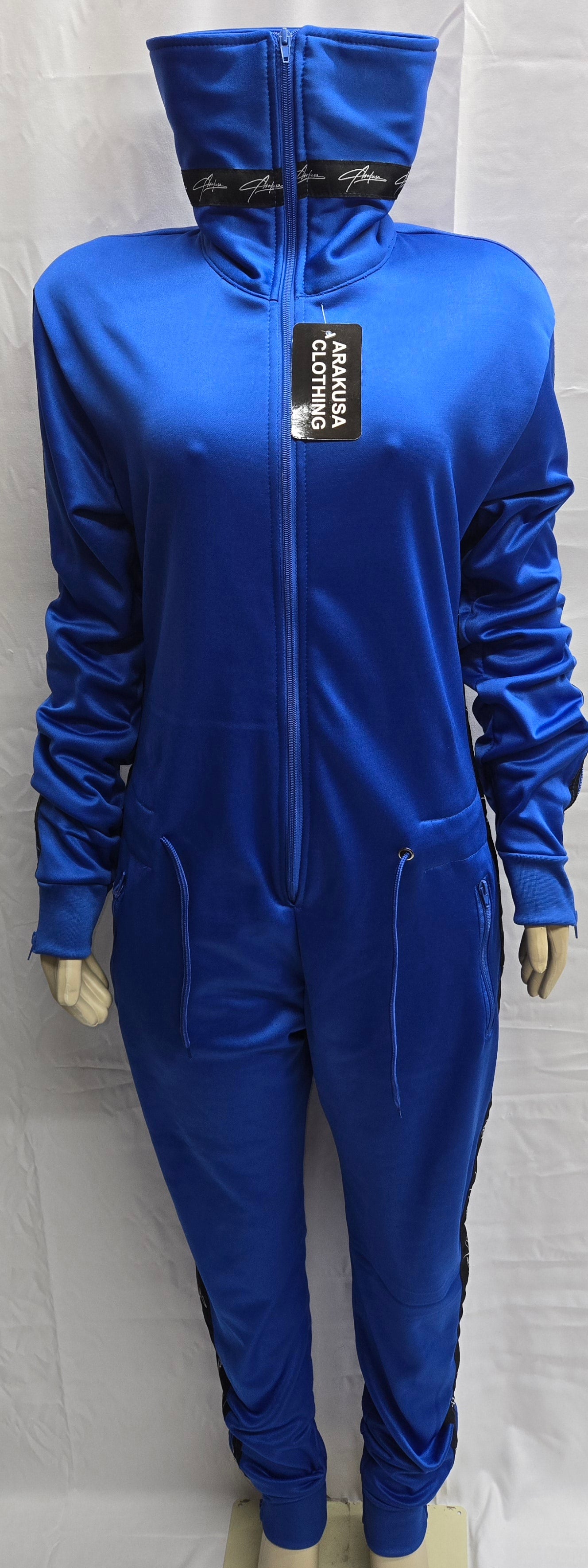 High collar women jumpsuit