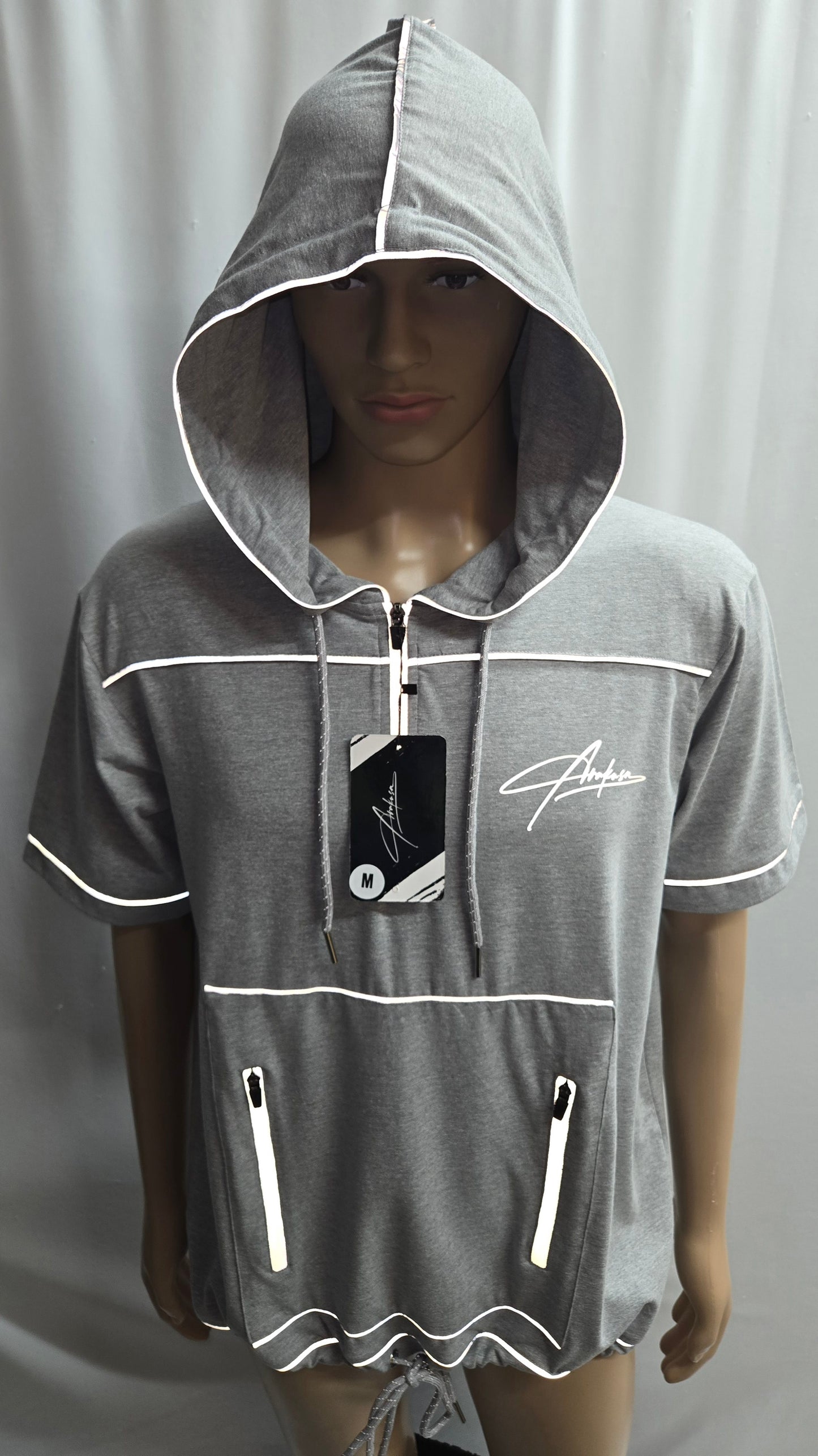 Men's Reflective summer hoodie